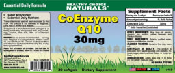CoEnzyme Q10 30 mg