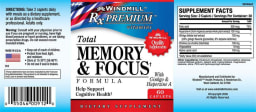 Total Memory & Focus Formula