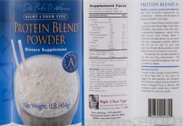 Protein Blend Powder Right 4 Blood Type A
