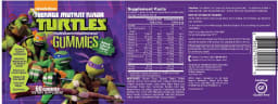 Nickelodeon Teenage Mutant Ninja Turtles Gummies