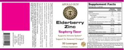 Elderberry Zinc Raspberry Flavor