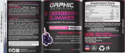 Elderberry Gummies Raspberry Flavored