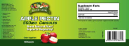 Apple Pectin 500 mg Capsules