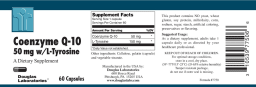 Coenzyme Q-10 50 mg W/L-Tyrosine