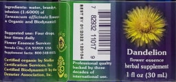 Dandelion Flower Essence