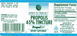 Propolis 65% Tincture