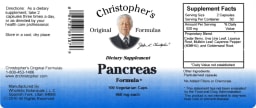Pancreas Formula