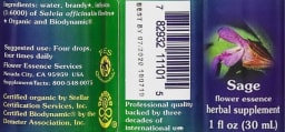 Sage Flower Essence