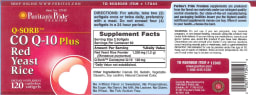 Q-Sorb Co Q-10 Plus Red Yeast Rice