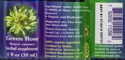 Green Rose Flower Essence
