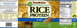 Rice Protein Plain