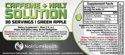 Caffeine + Nalt Solution Green Apple