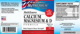 Calcium Magnesium & D Formula