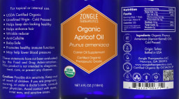 Organic Apricot Oil
