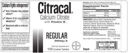Citracal Regular