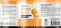 Vitamin D3 + K2