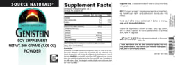 Genistein Soy Supplement Powder