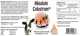 Absolute Colostrum