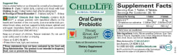 Oral Care Probiotic Natural Strawberry Flavor