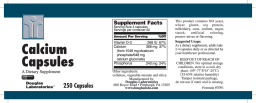 Calcium Capsules