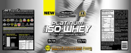 Platium 100% Iso-Whey Gourmet Milk Chocolate