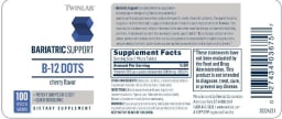 Bariatric Support B-12 Dots Cherry Flavor