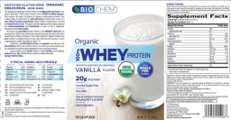 100% Whey Protein Vanilla Flavor