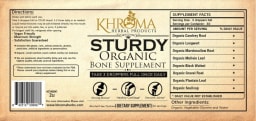Sturdy Organic Bone Supplement