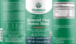 Balanced Plant Protein Blend Natural Chocolate Flavor