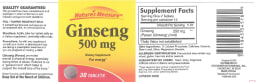 Ginseng 500 mg