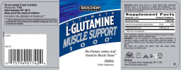 Ultimate L-Glutamine Muscle Support 1000