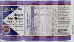 Super Nu-There With P-5-P Liquid Green Apple Flavored Concentrate