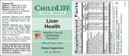 Liver Health Natural Grape Flavor