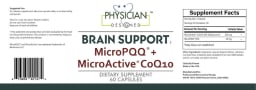 Brain Support MicroPQQ + MicroActive CoQ10