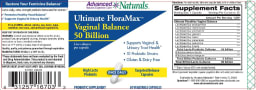 Ultimate FloraMax Vaginal Balance 50 Billion