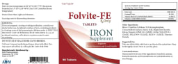 Folvite-FE Tablets
