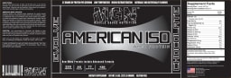 American Iso Whey Protein Chocolate