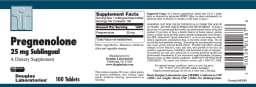 Pregnenolone 25 mg Sublingual