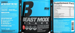 Beast Mode Black Beast Punch Flavor