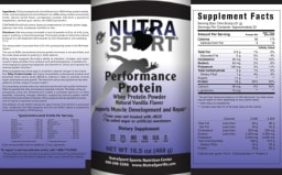Performance Protein Natural Vanilla Flavor