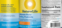 Ultimate Flora Baby Probiotic 4 Billion