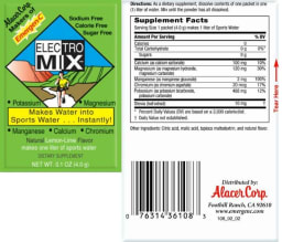 Electro Mix Natural Lemon-Lime Flavor