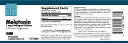 Melatonin 3 mg Sublingual Tablets