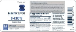 Bariatric Support D+K Dots Tangerine Flavor