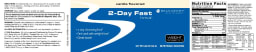 2-Day Fast Formula Vanilla Flavored