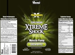 Xtreme Shock N.O. Green Apple