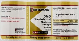 DMG (Dimethylglycine) Maximum Strength 300 mg