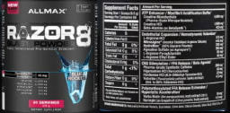 Razor 8 Blast Powder Blue Rocket