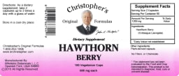 Hawthorn Berry 600 mg