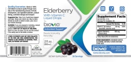 Elderberry with Vitamin C Liquid Drops